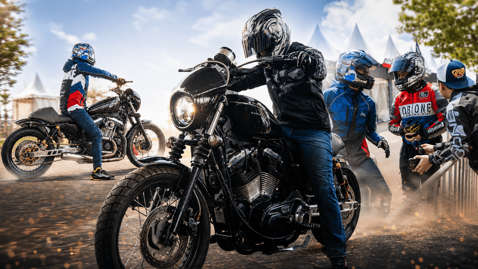 ROB1 performance motorcycles and riders beyond the workshop